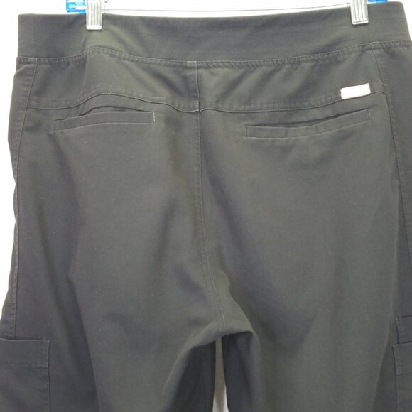 Figs Axim Cargo Scrub Pants Men's L Black Technical Collection Medical Flaws - Picture 7 of 16